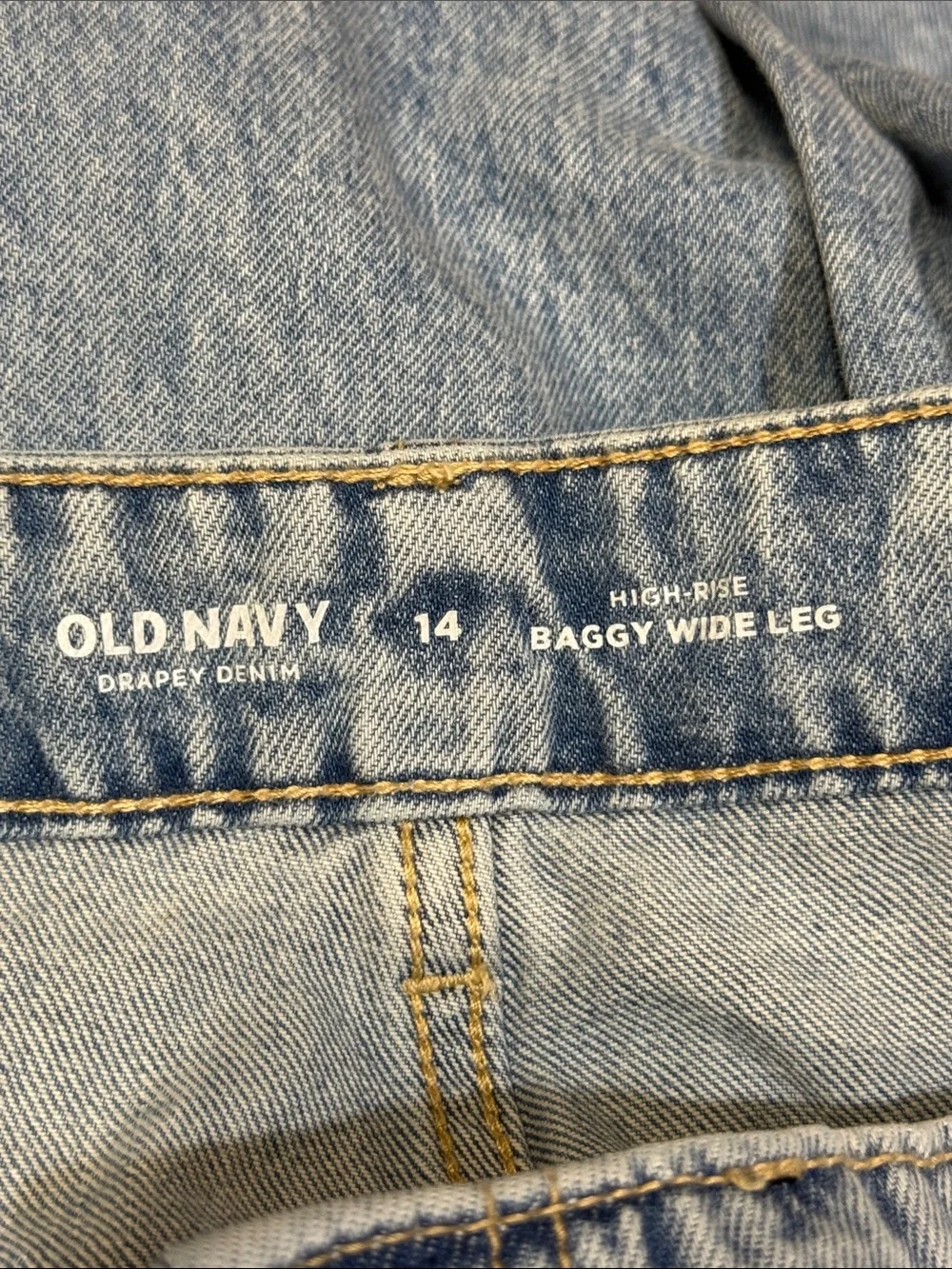 Old Navy High Rise Baggy Wide Leg